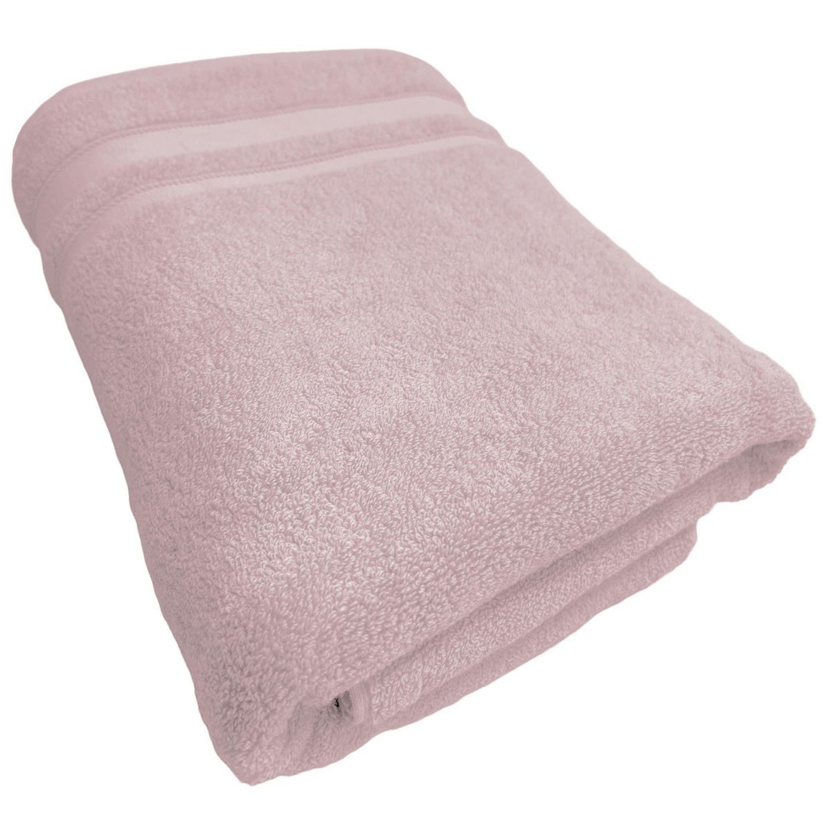 JUST HOME COLLECTION - Toalla Baño Crown 600 gr Algodón 90x150 cm Rosa