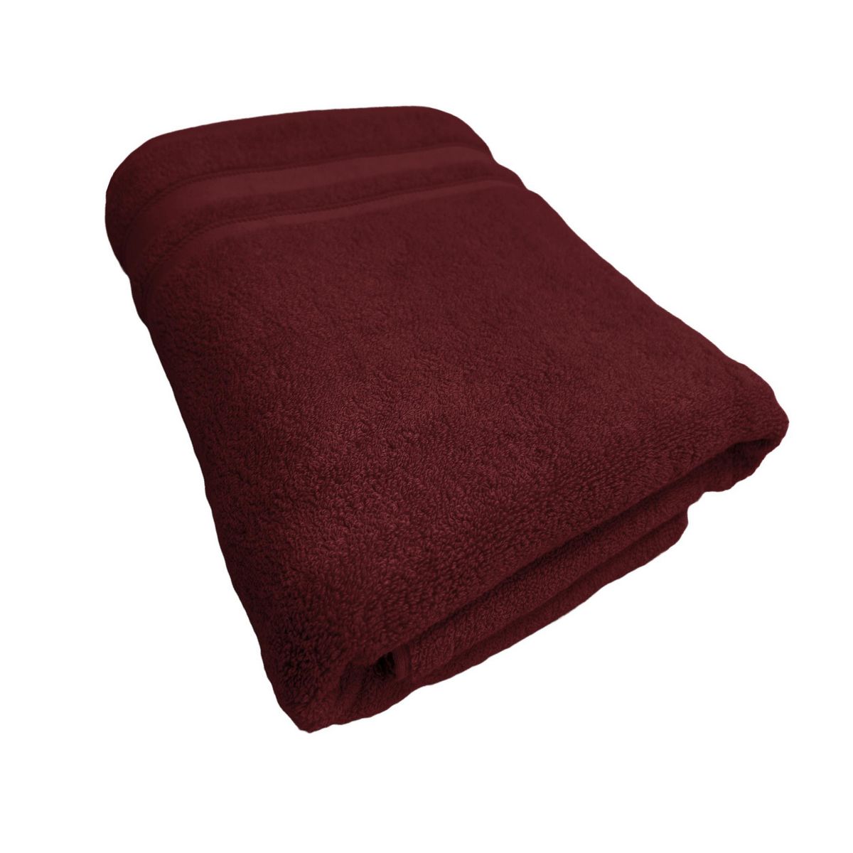 JUST HOME COLLECTION - Toalla Baño Crown 600 gr Algodón 90x150 cm Rojo