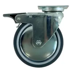 FIXSER - Rueda giratoria tpe con freno 55