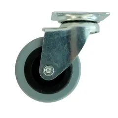 FIXSER - Rueda giratoria 50mm goma 45kg