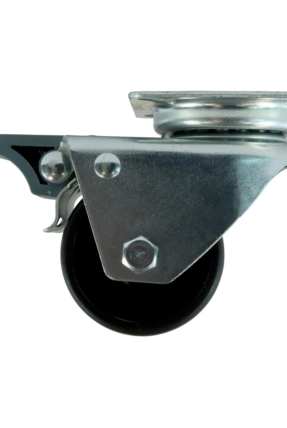 FIXSER - Rueda giraoria doble con freno 80kg