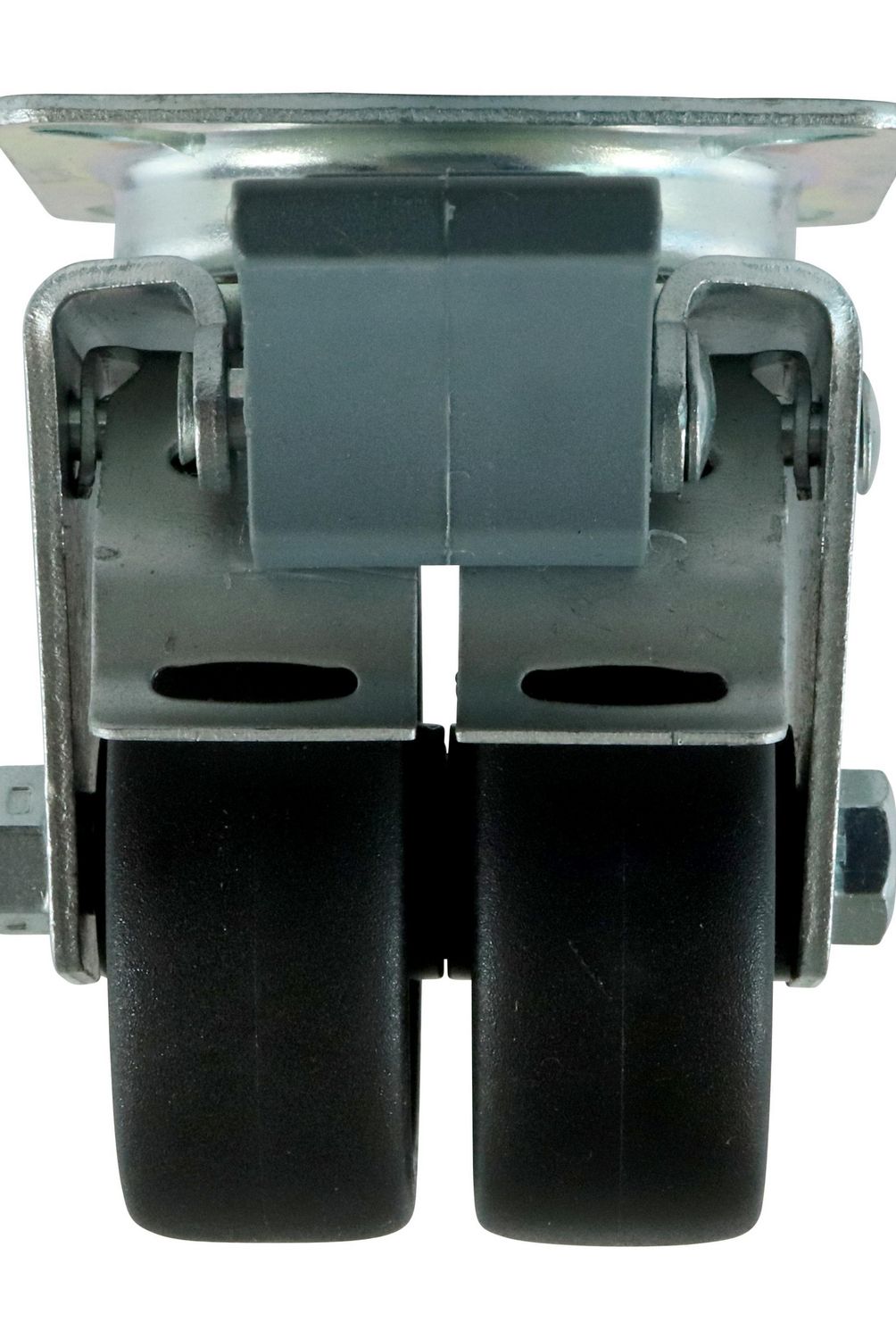 FIXSER - Rueda giraoria doble con freno 80kg