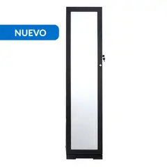 JUST HOME COLLECTION - Espejo joyero 38x160 cm gira negro