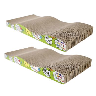 Set 2 Rascadores Gato 43x12x3 cm