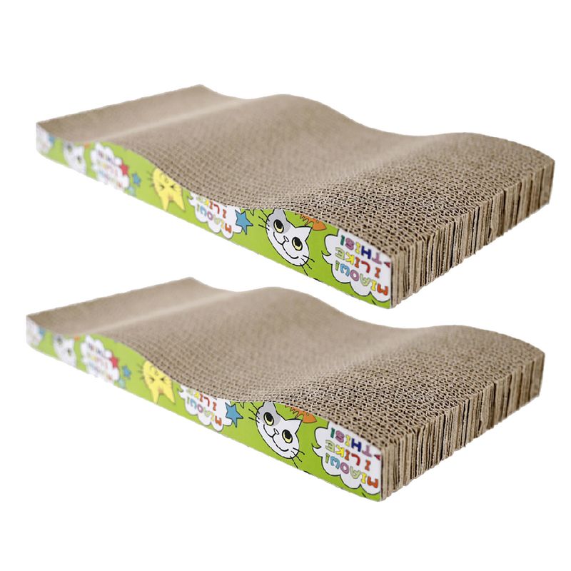 PETIZOOS - Set 2 rascadores para gato 43x12x3 cm