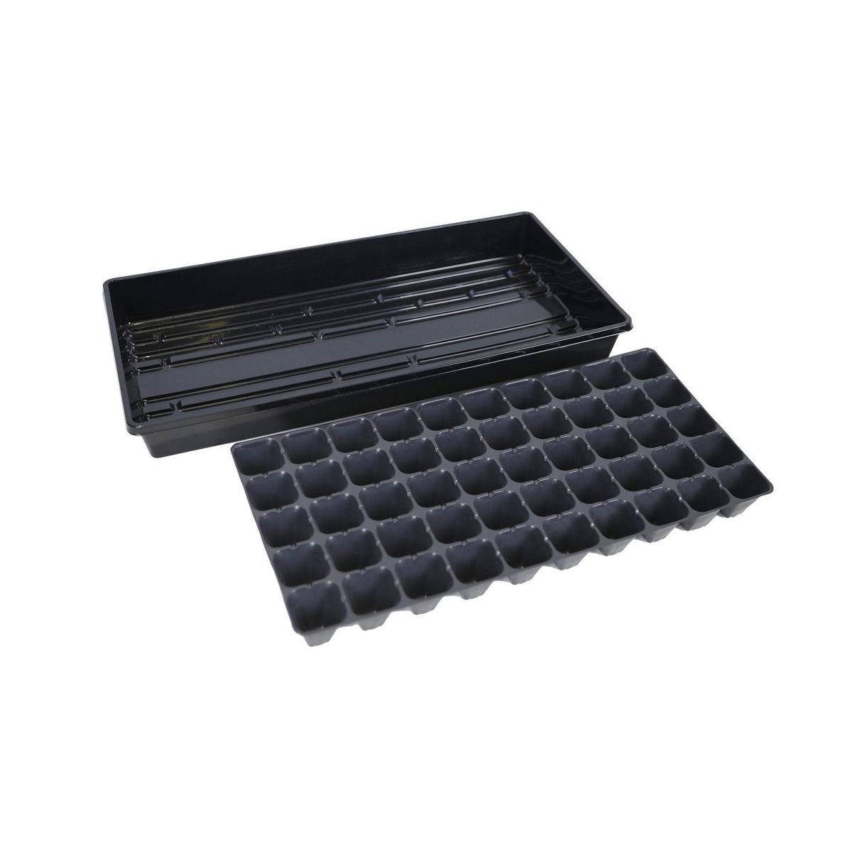 ERGO - Bandeja De Cultivo 50 Cavidades 54. 5 X 27 Cm Para Germinación