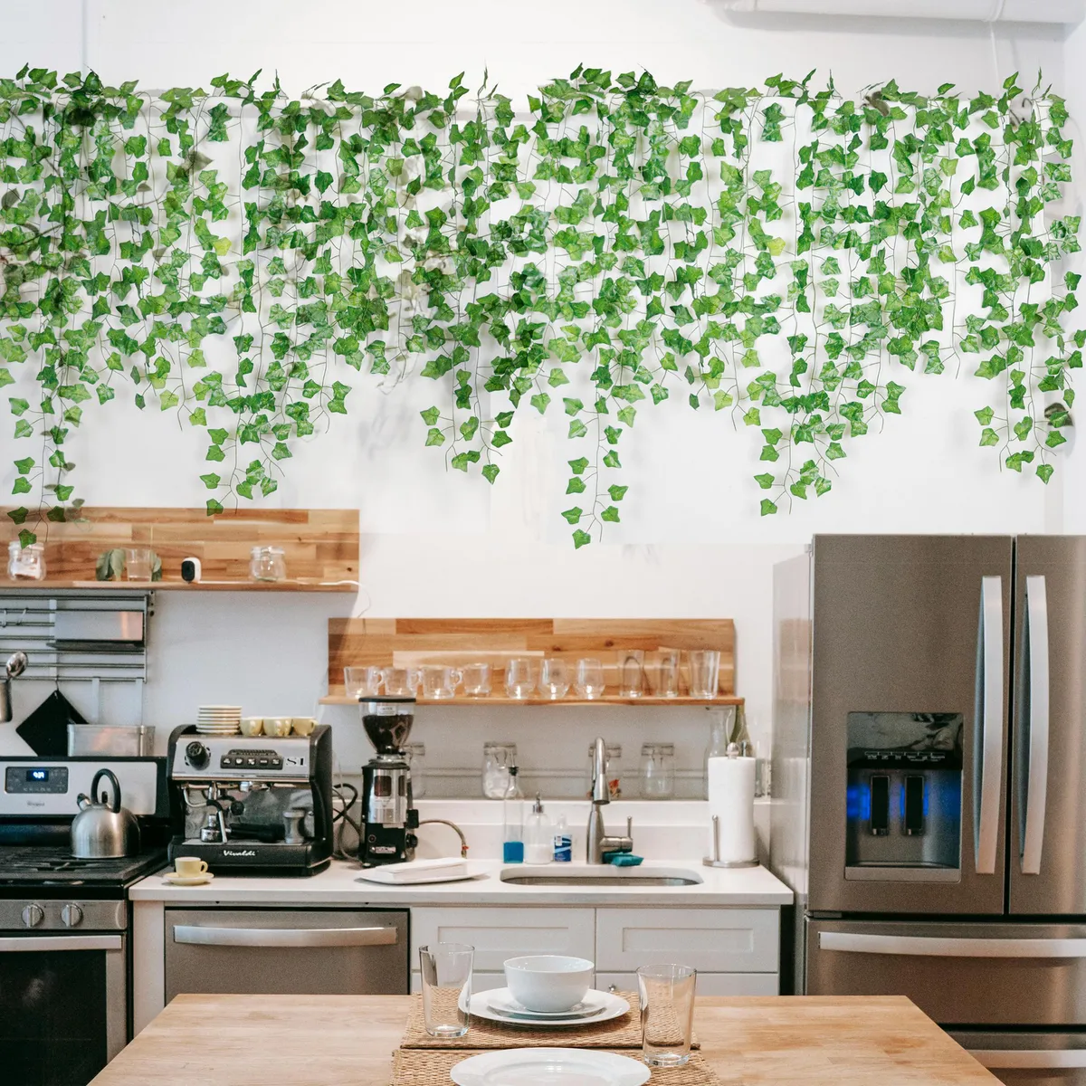 ERGO - Set 12 Hiedra Artificial 200 cm Verde