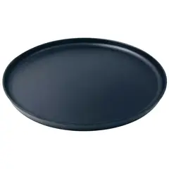 JUST HOME COLLECTION - Set 4 platos 4 Piezas Melamina Negro