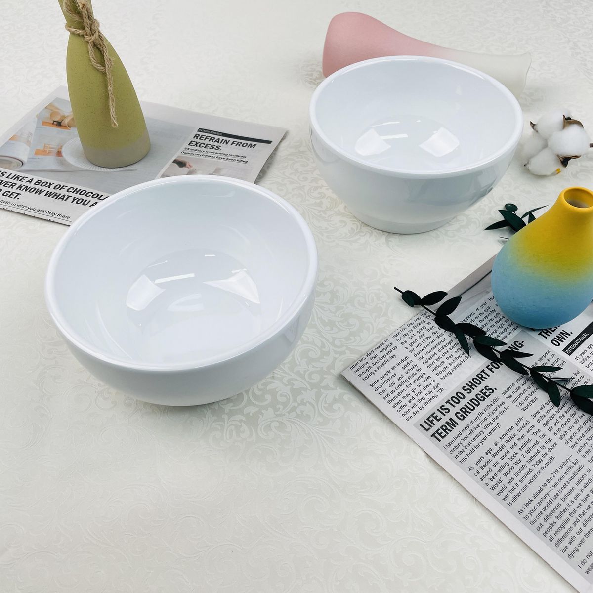 JUST HOME COLLECTION - Bowl Blanco 950 Ml Just Home Collection 16,7 Cm