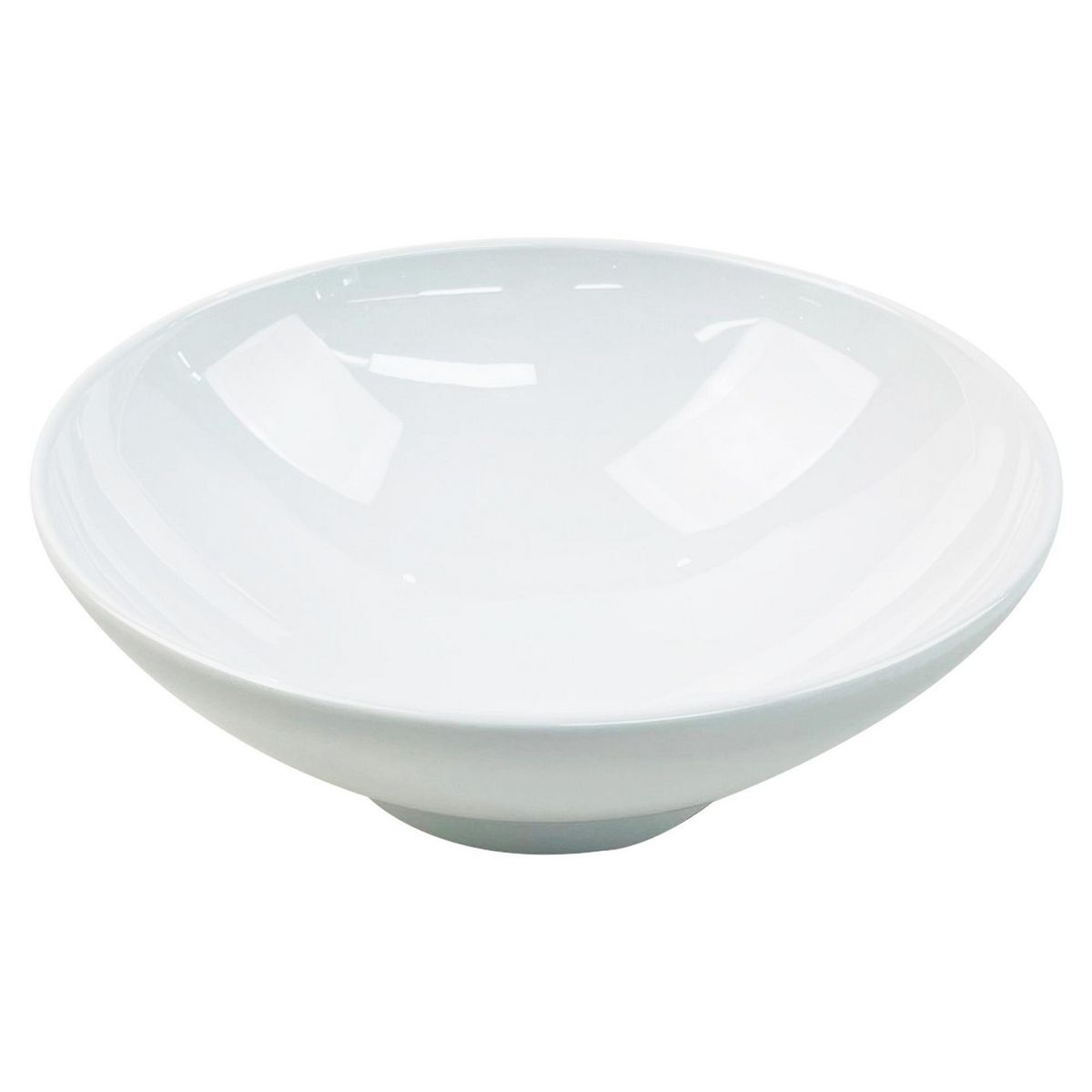 JUST HOME COLLECTION - Plato Melamina Blanco Redondo