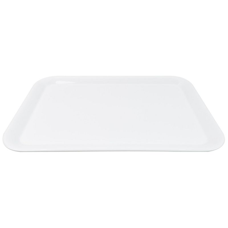 JUST HOME COLLECTION - Bandeja Melamina Rectangular 44x32.6 cm Blanco