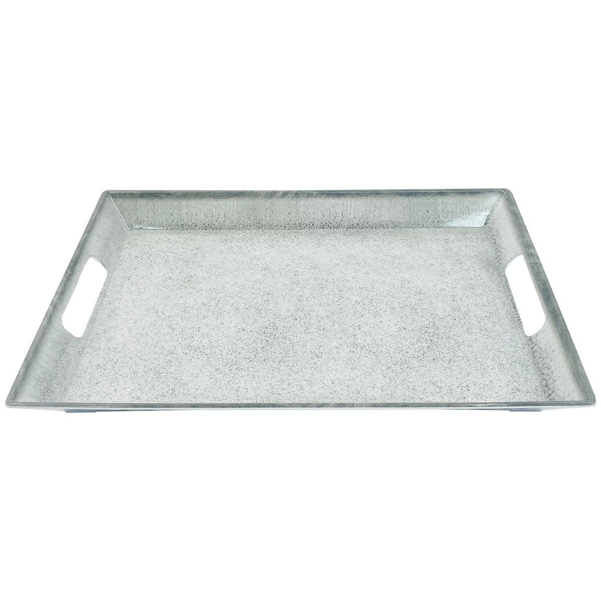 JUST HOME COLLECTION - Bandeja Melamina Rectangular 30x45 cm Gris