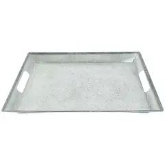 JUST HOME COLLECTION - Bandeja Melamina Rectangular 30x45 cm Gris