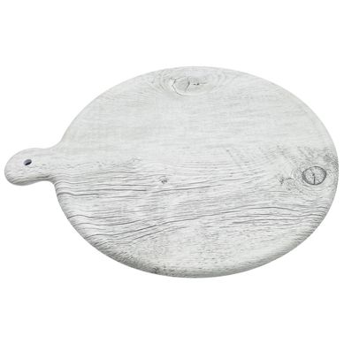 Bandeja Melamina Rectangular 45x38.5 cm Blanco/ Marmol