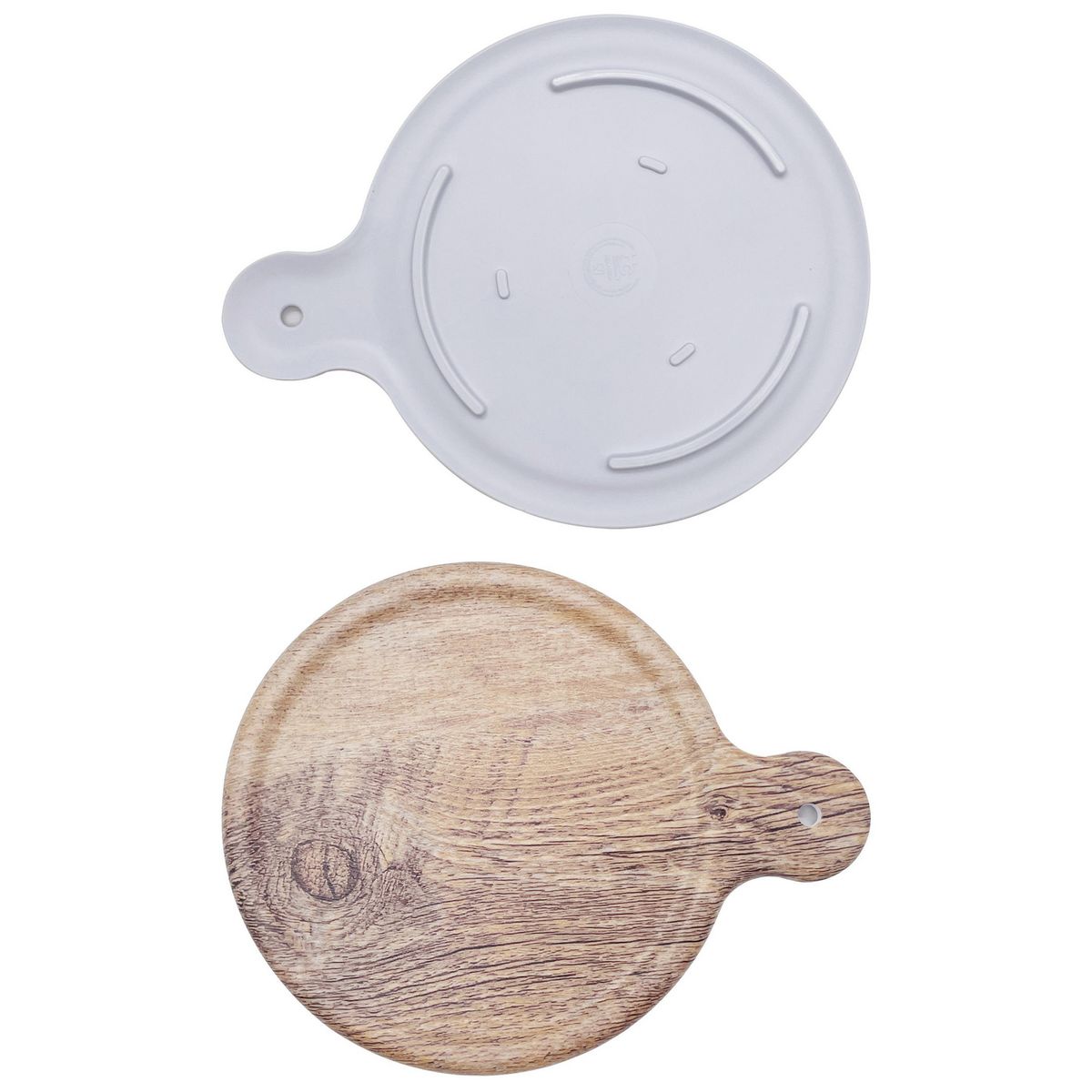 JUST HOME COLLECTION - Bandeja para Servir Melamina Mármol