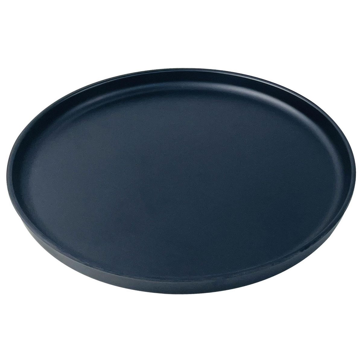 JUST HOME COLLECTION - Set Platos 21 cm 4 Piezas Melamina Negro