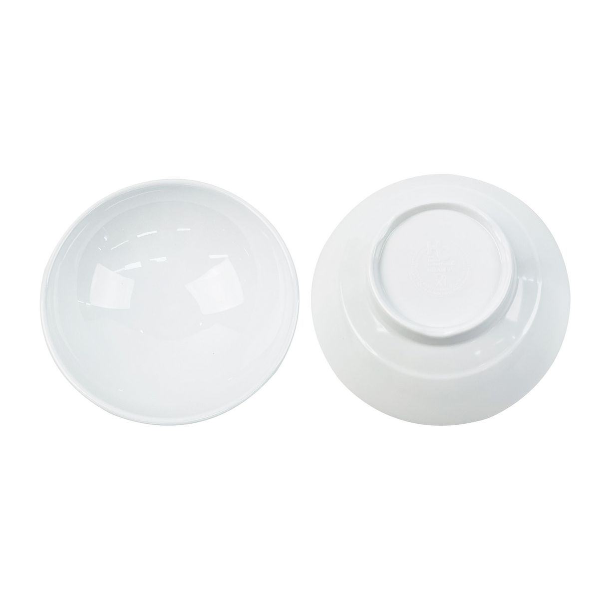 JUST HOME COLLECTION - Bowl melamina blanco redondo