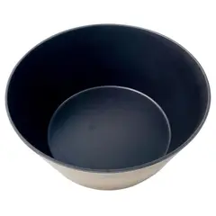 JUST HOME COLLECTION - Bowl melamina 25x10 cm madera / negro