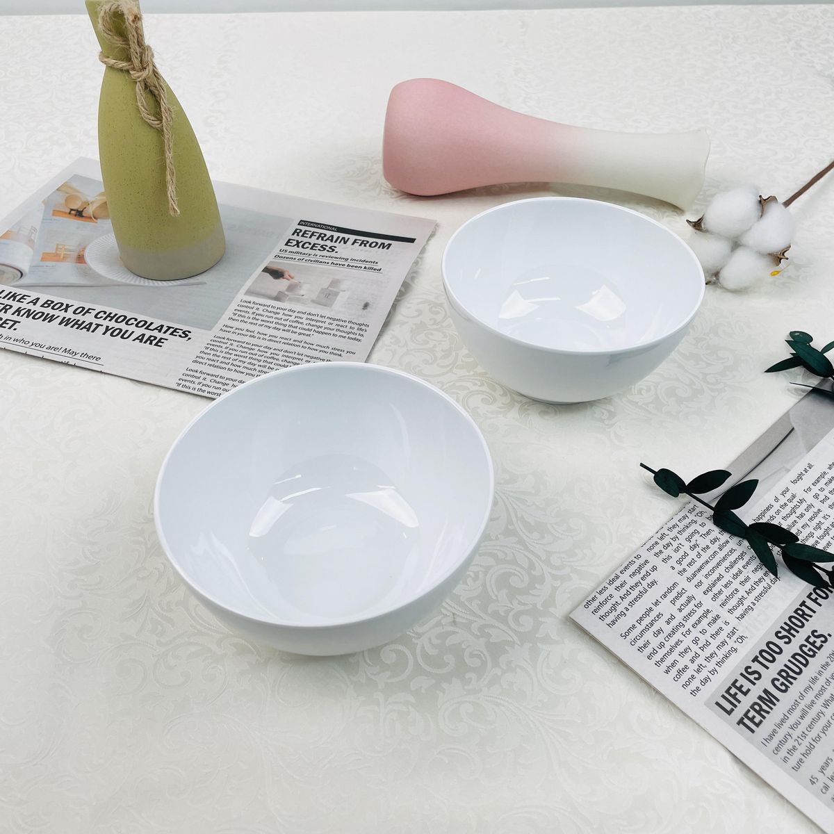 JUST HOME COLLECTION - Bowl Blanco 370 Ml Just Home Collection Loza Nórdico