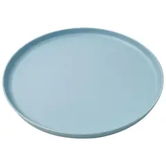 JUST HOME COLLECTION - Set Platos 26,5 cm 4 Piezas Melamina Celeste