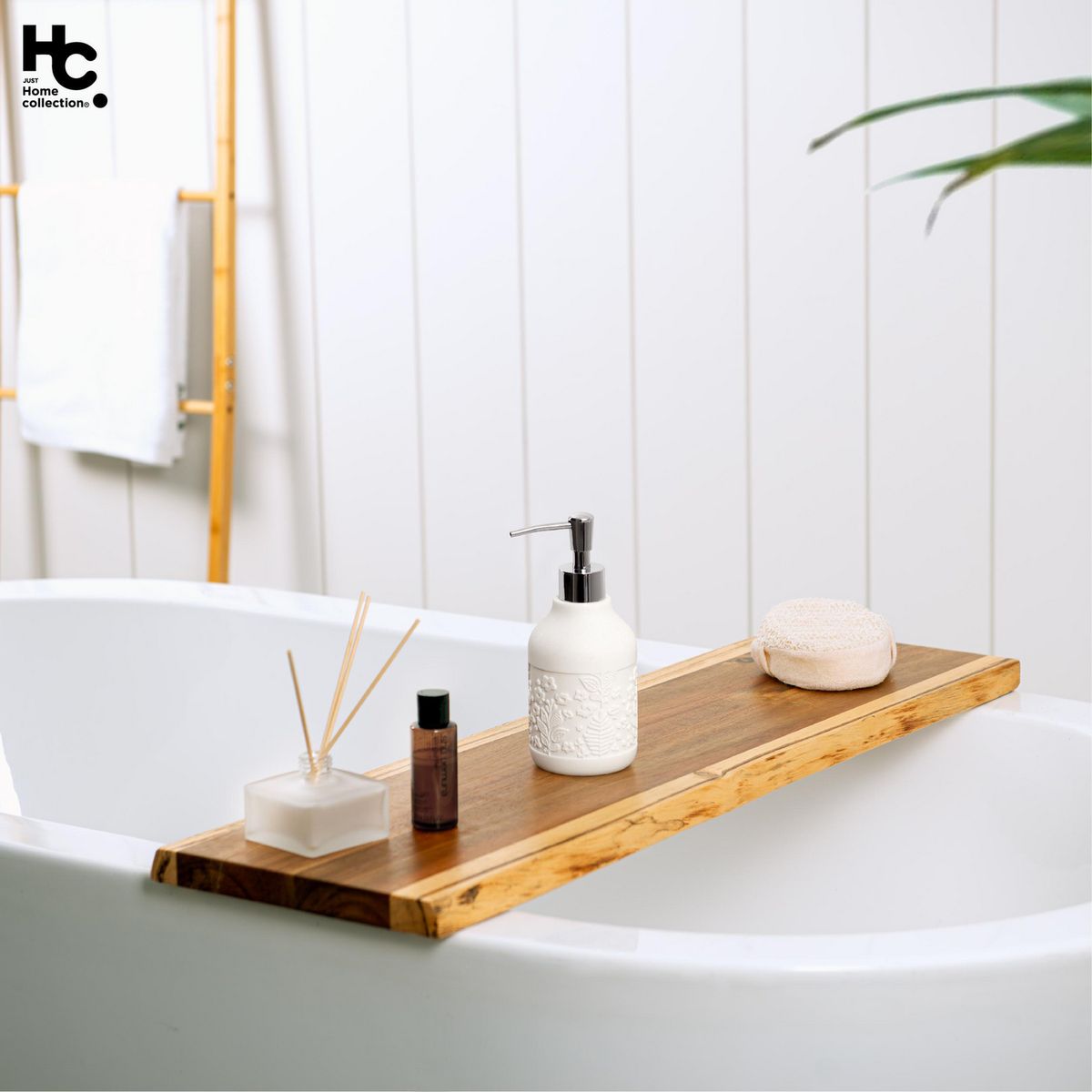 JUST HOME COLLECTION - Dispensador Letitia Resina Blanco