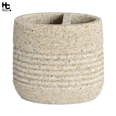 Portacepillo Stripe Resina Natural