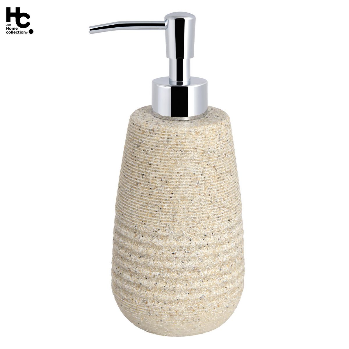 JUST HOME COLLECTION - Dispensador Stripe Resina Natural