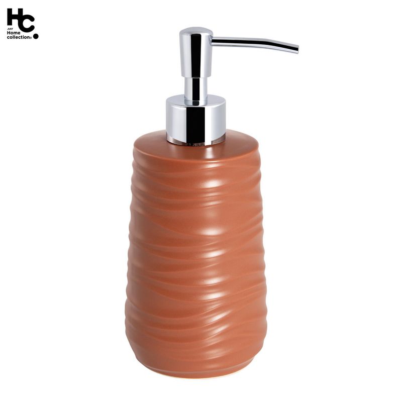 JUST HOME COLLECTION - Dispensador Ceramic Wavy Terra
