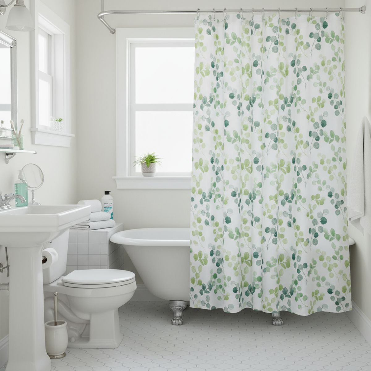 JUST HOME COLLECTION - Cortina Ban Tela Eco Leaf 178x180 cm