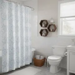 JUST HOME COLLECTION - Cortina Ban Tela Eco Meda 178x180 cm