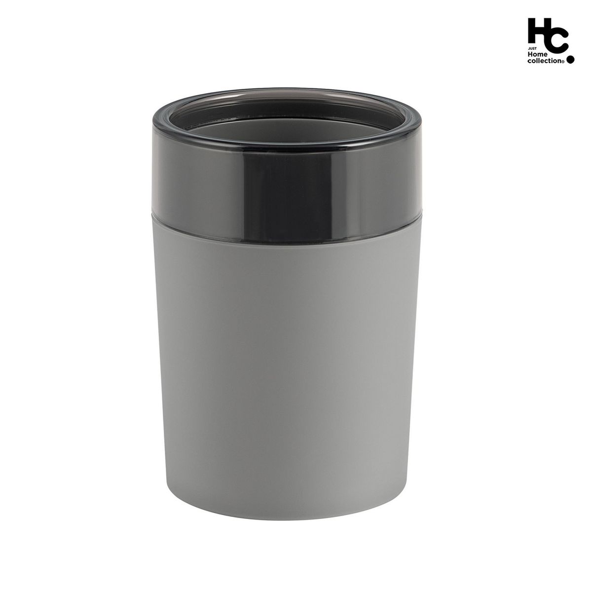 JUST HOME COLLECTION - Vaso Plástico Rubber Negro