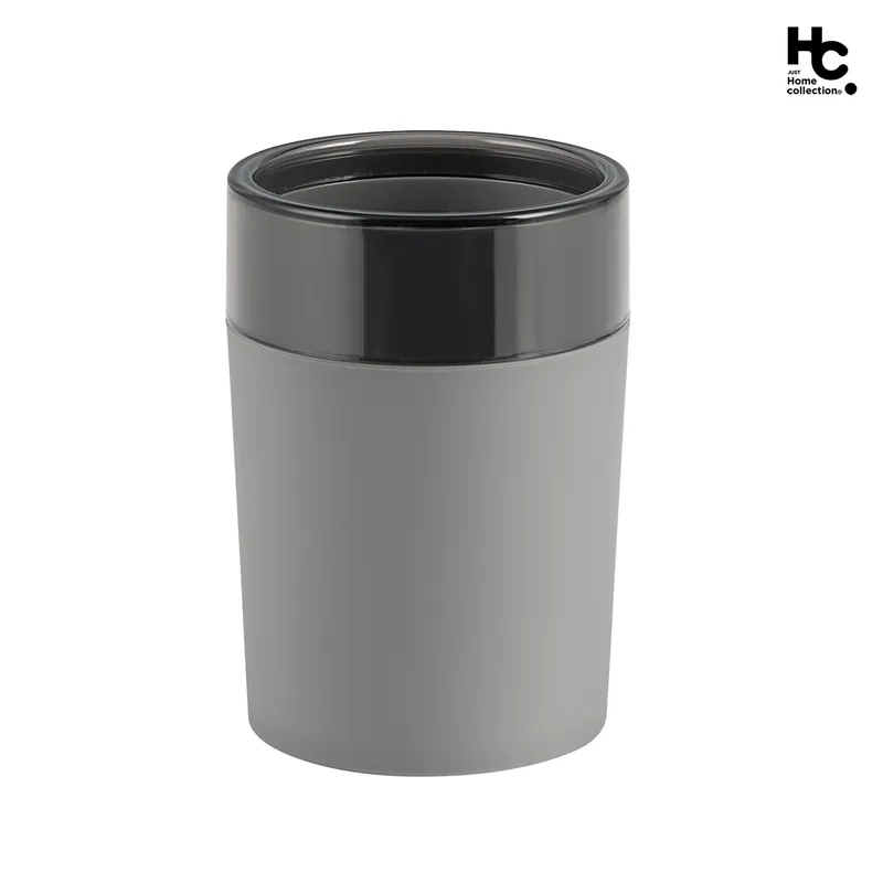 JUST HOME COLLECTION - Vaso Plástico Rubber Negro
