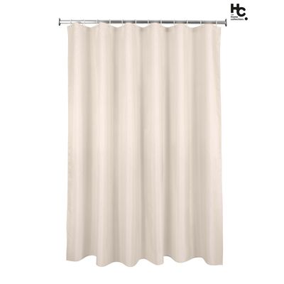 Imagen 2 del producto Cortina Baño Tela Eco 178x180 cm Beige