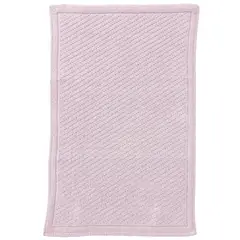 JUST HOME COLLECTION - Piso baño Crown 45x65 cm Algodón Rosa