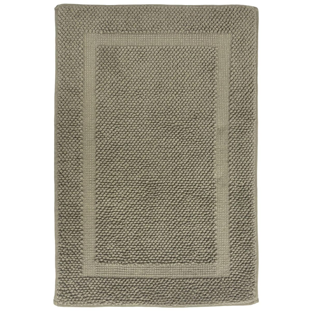 JUST HOME COLLECTION - Piso baño Memo 45x70 cm Algodón Arena