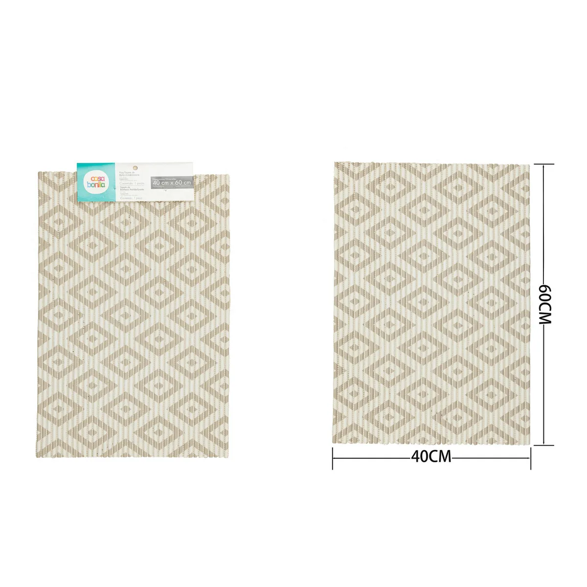 CASA BONITA - Piso Baño Antideslizante Dia 40x60 cm