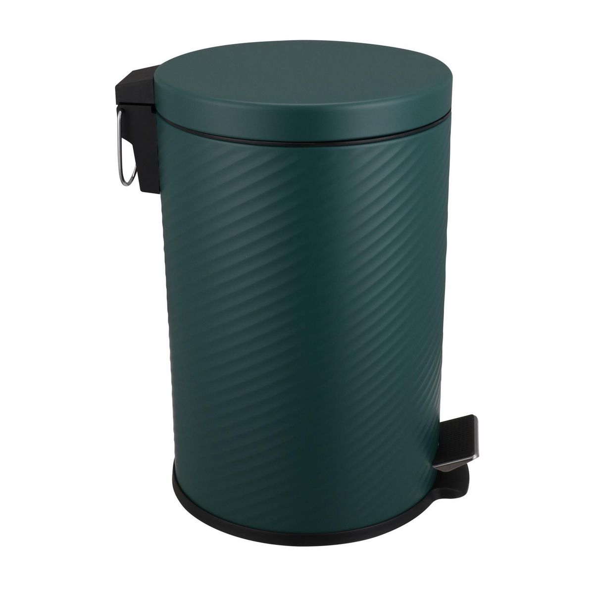 JUST HOME COLLECTION - Papelera 12 Litros Metal Verde