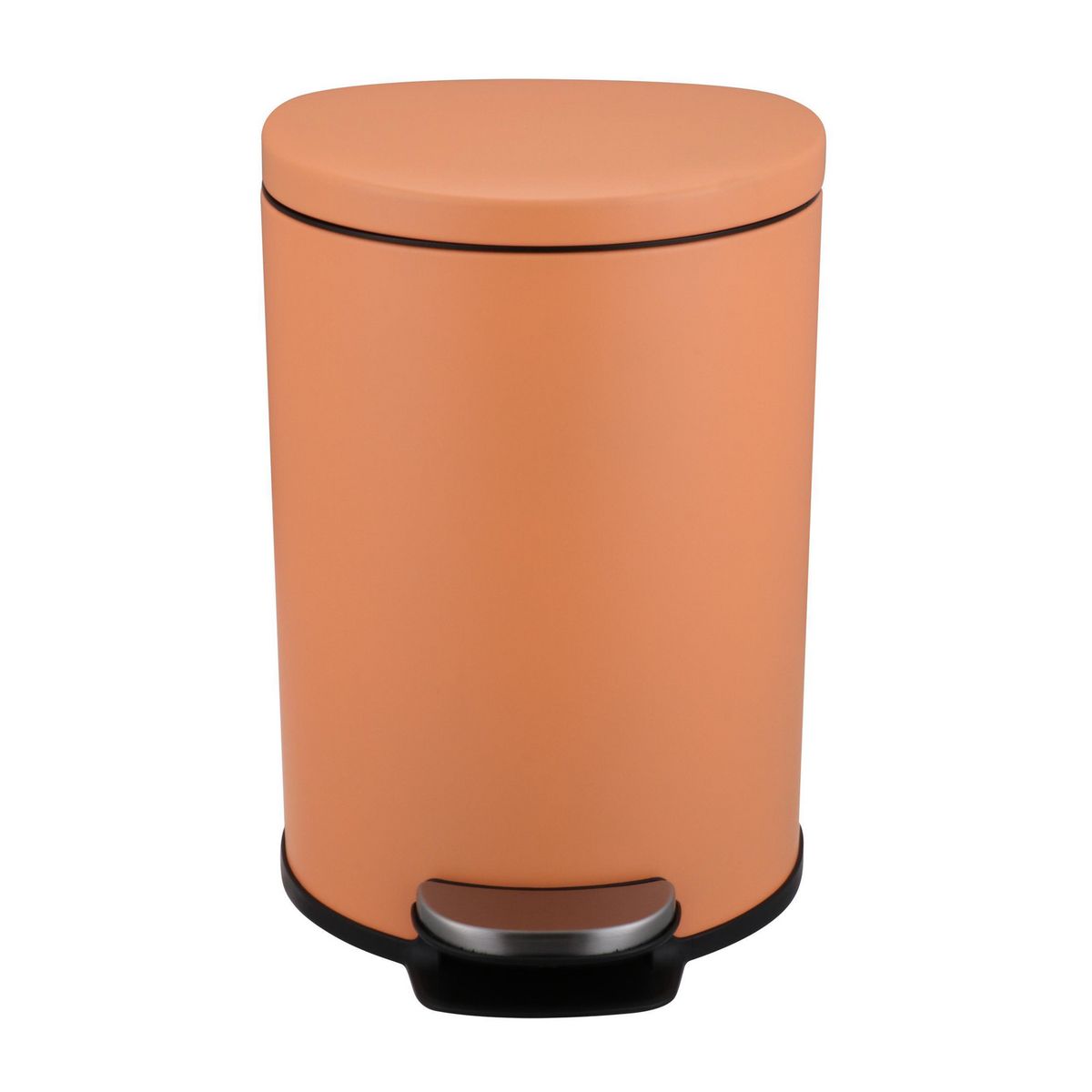 JUST HOME COLLECTION - Papelera 11 Litros Metal Naranjo