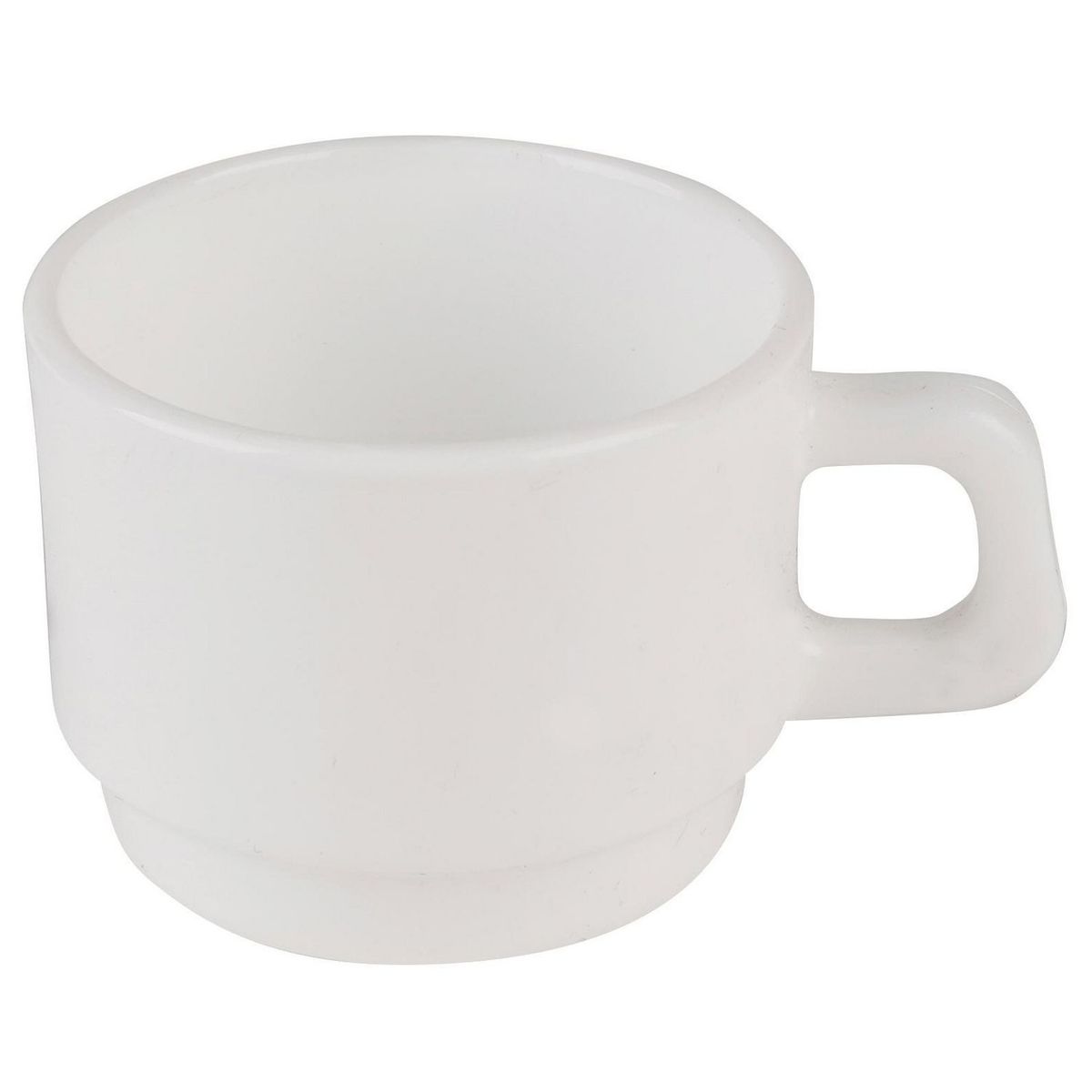 CASA BONITA - Tazón 190 ml Vidrio Opal Blanco