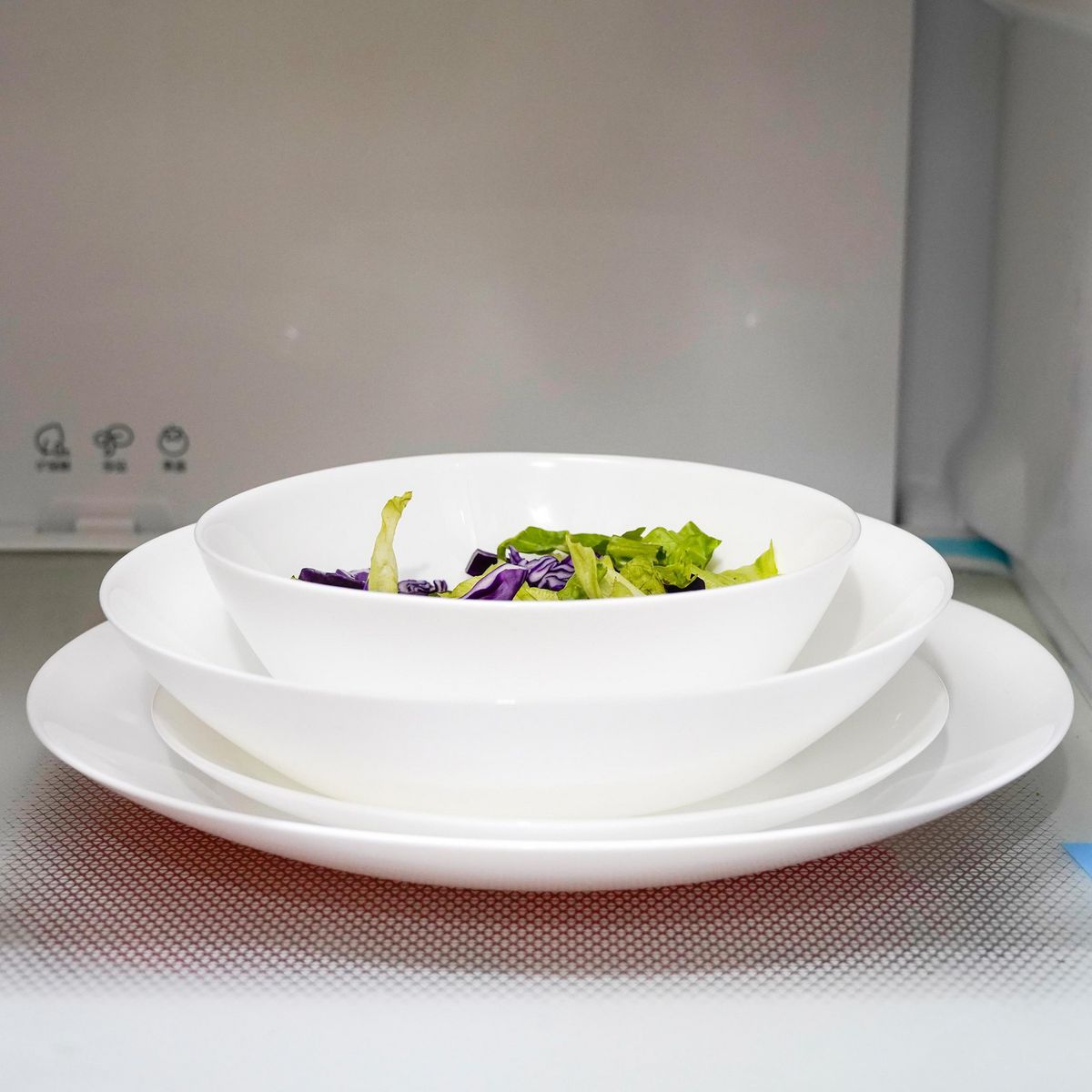 CASA BONITA - Plato Hondo Blanco Opal 20,3 cm