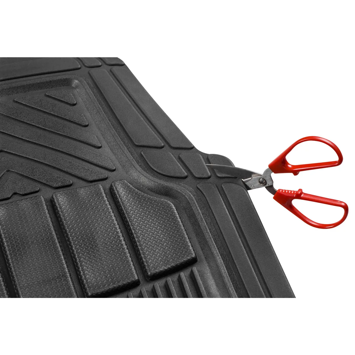 AUTOSTYLE - Cubre piso 3p negro pvc l