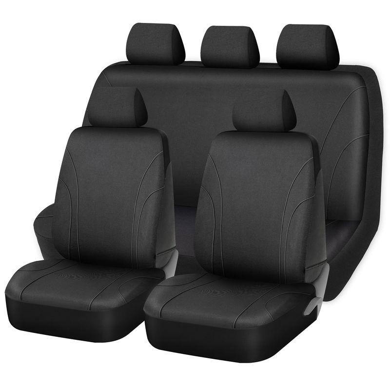 AUTOSTYLE - Cubre asiento 9 personas negro