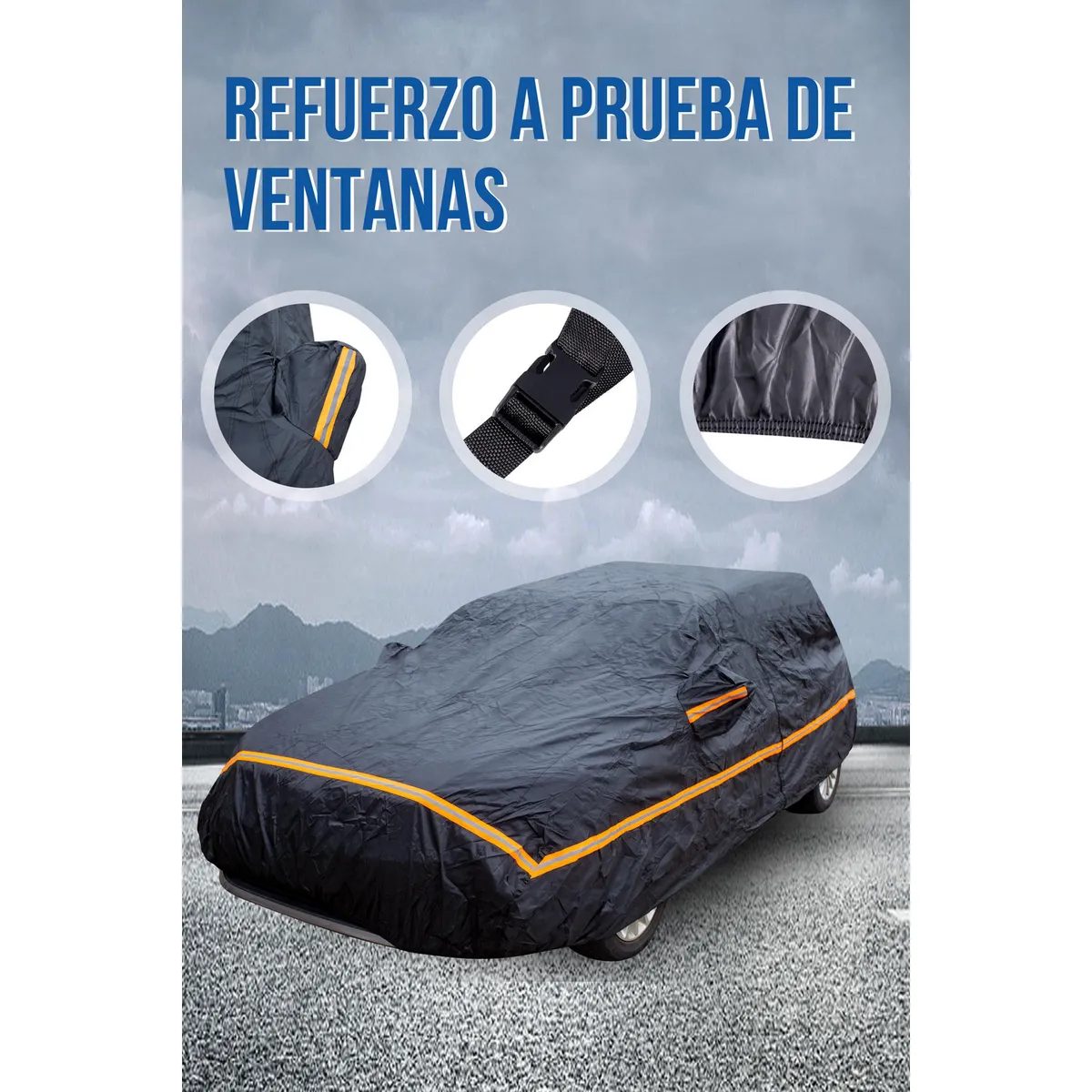 AUTOSTYLE - Cubre Auto Autostyle Poly Talla Xl para Automóvil