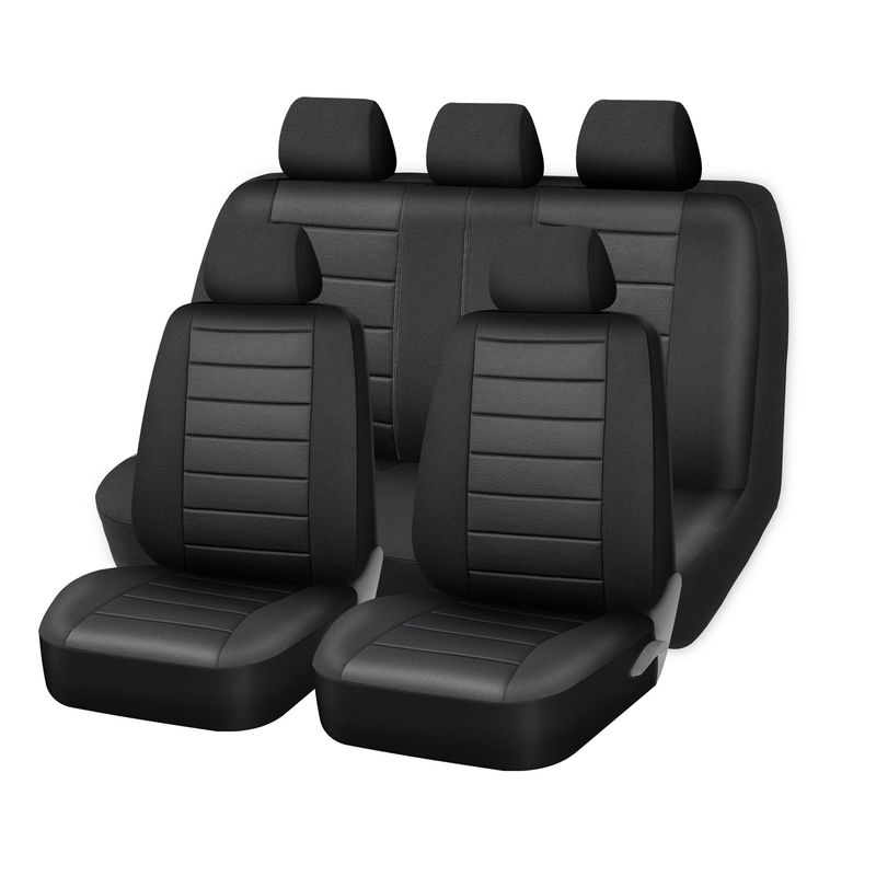 AUTOSTYLE - Cubre asiento 9 personas negro foam