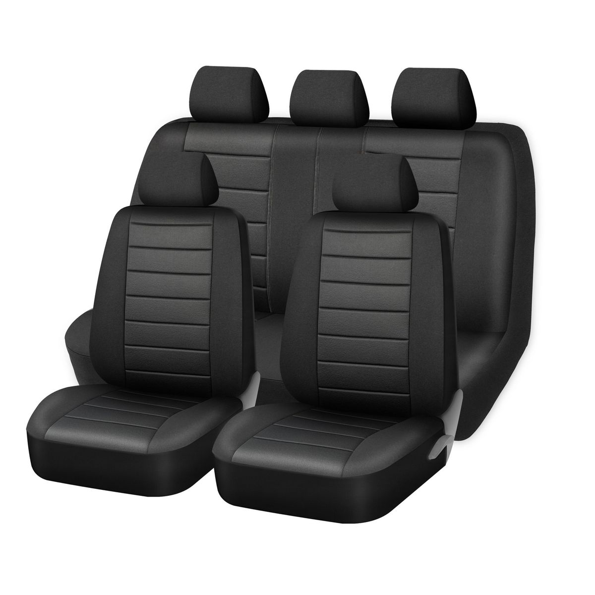 AUTOSTYLE - Cubre Asiento Autostyle Foam Negro 9 Pasajeros