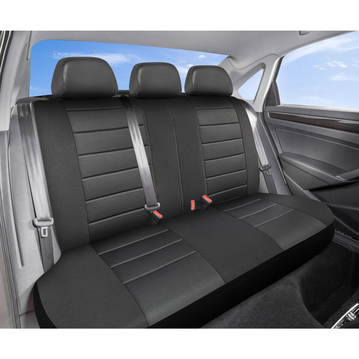 AUTOSTYLE - Cubre Asiento Autostyle Foam Negro 9 Pasajeros