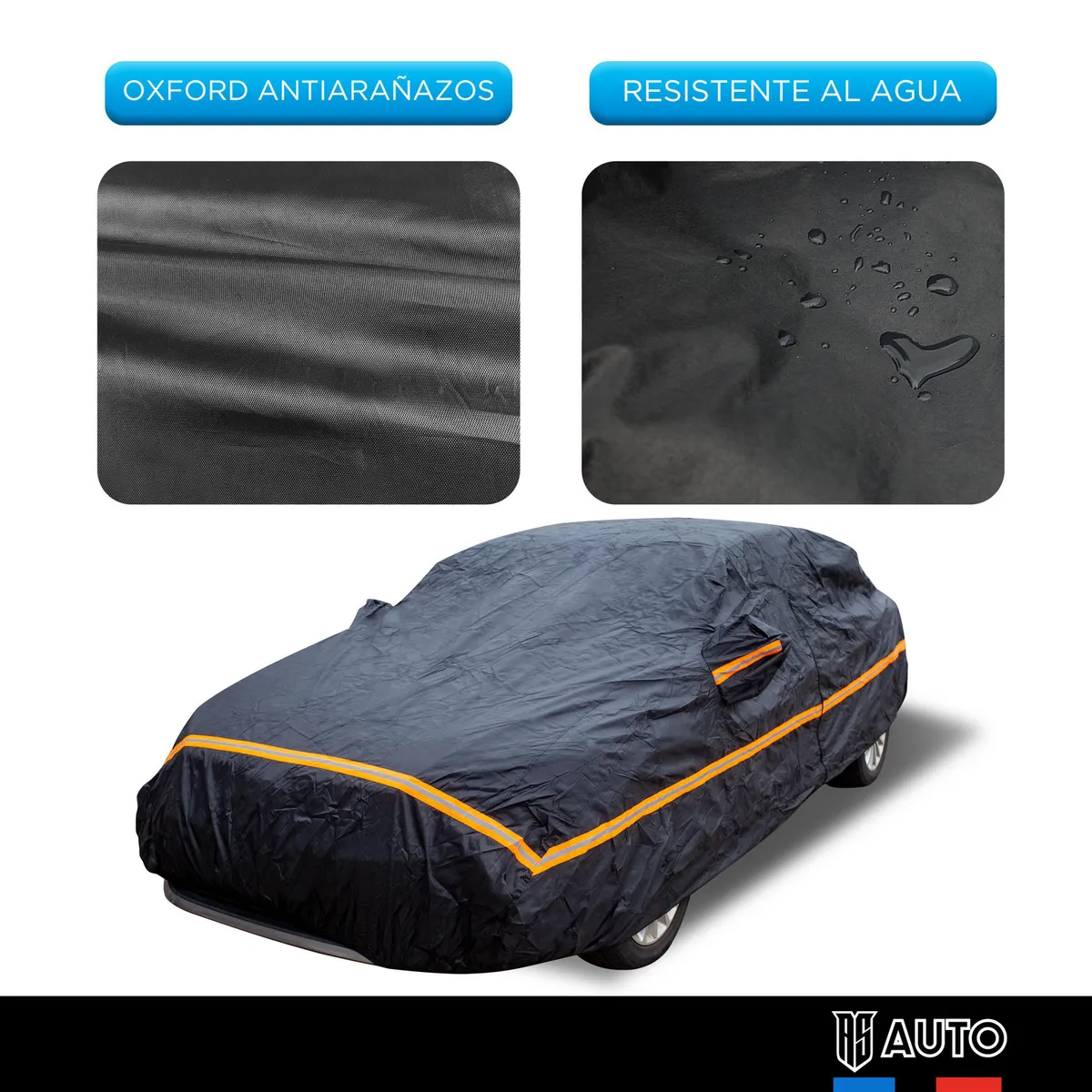 AUTOSTYLE - Cubre Auto Autostyle Poly Talla metros para Automóvil