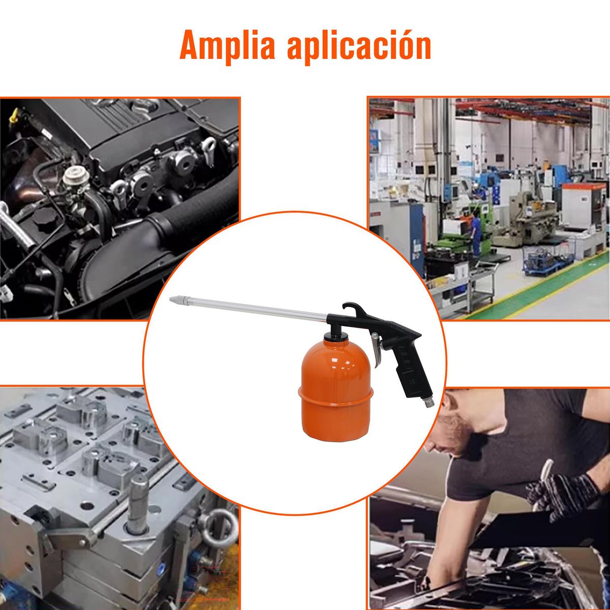 BAUKER - Pistola pulverizadora 750 cc