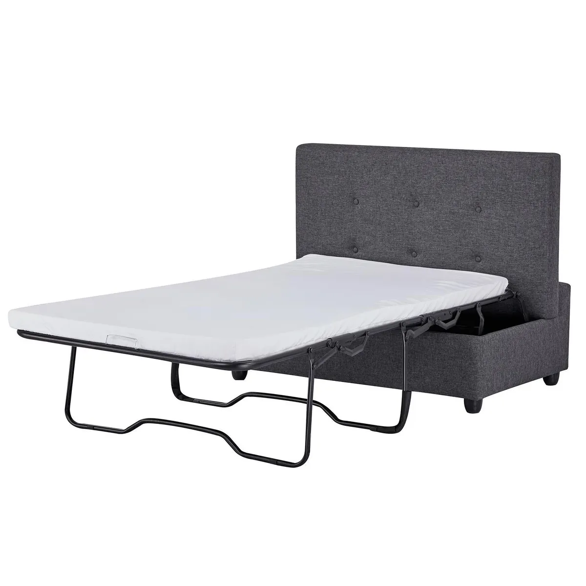JUST HOME COLLECTION - Banqueta Cama Chaise Gris 118x77x43 cm
