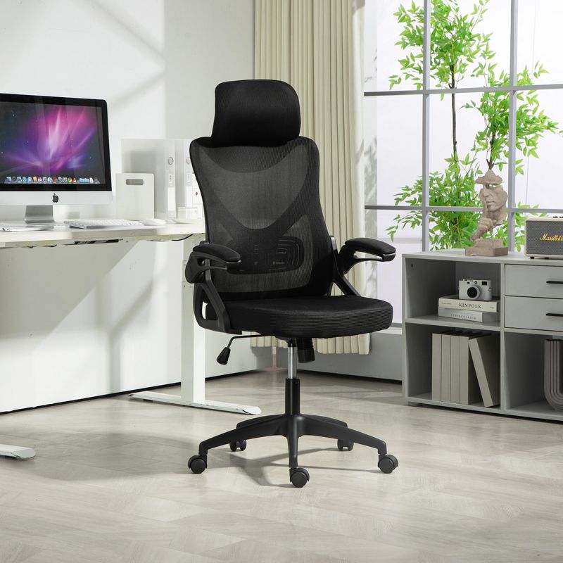 JUST HOME COLLECTION - Silla Escritorio Ejecutiva Dennis Negro